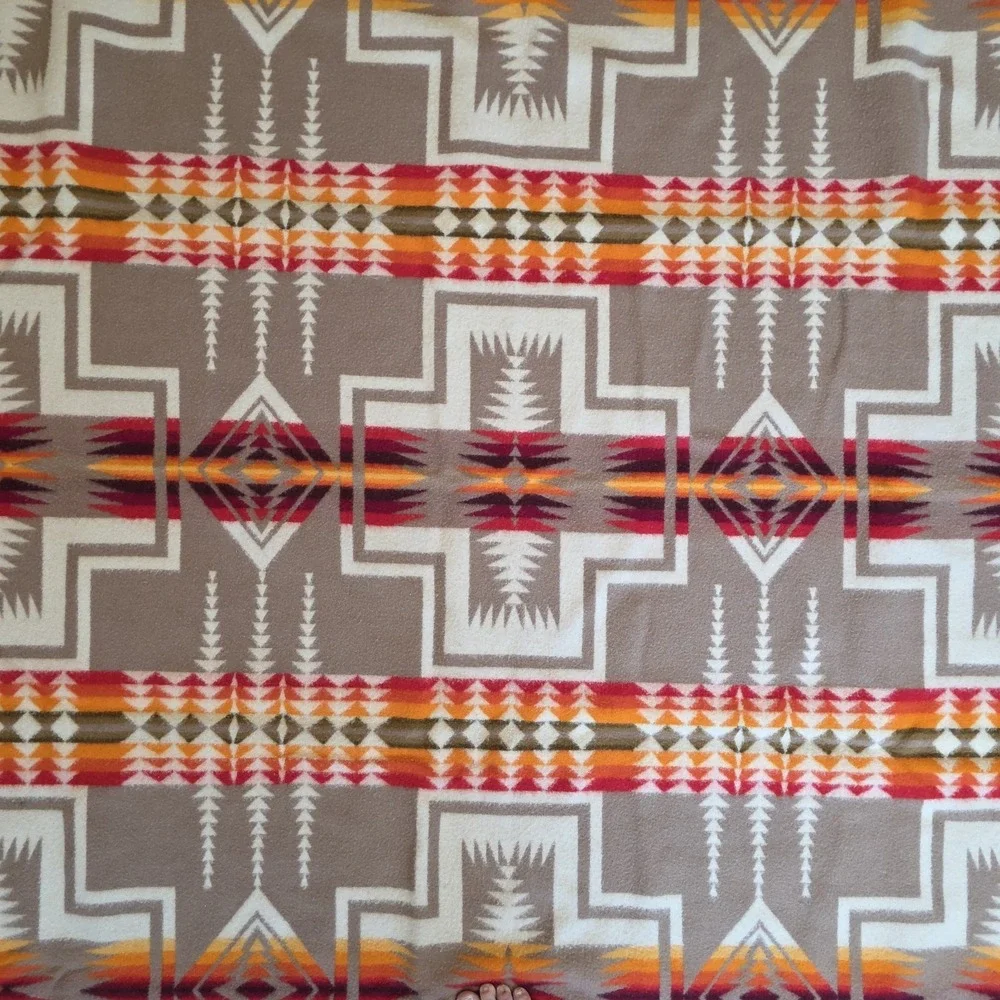 Beaver‎ State Pendleton Harding Wool Blanket USA 68